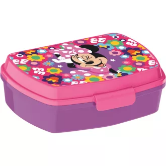 Disney Minnie Bold Florals funny műanyag szendvicsdoboz