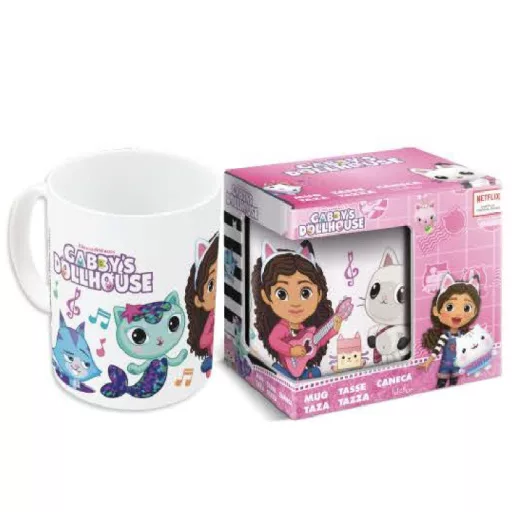 Gabi babaháza Music porcelán bögre 235 ml Díszdobozban