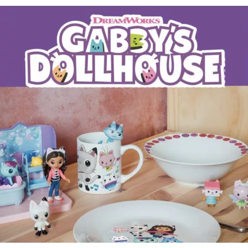 Gabi babaháza Music porcelán bögre 235 ml Díszdobozban