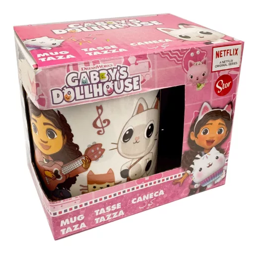 Gabi babaháza Music porcelán bögre 235 ml Díszdobozban