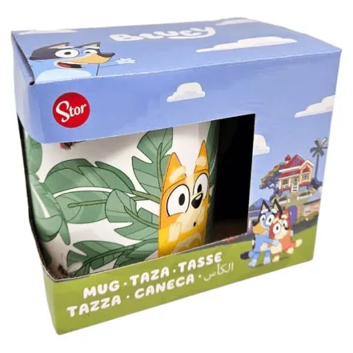 Bluey Leaves porcelán bögre 235 ml Díszdobozban