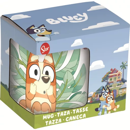 Bluey Leaves porcelán bögre 235 ml Díszdobozban