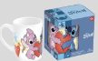 Disney Lilo és Stitch, A csillagkutya Heart porcelán bögre 235 ml Díszdobozban