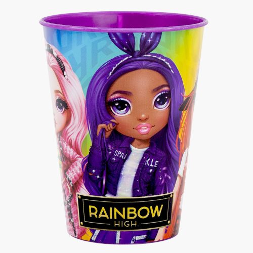 Rainbow High pohár, műanyag 260ml