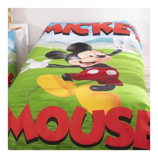 Disney Mickey Garden ágyneműhuzat 140×200cm, 65x65cm