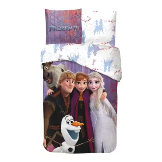Disney Jégvarázs Magic Team ágyneműhuzat 140×200cm, 65x65cm
