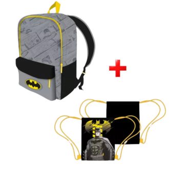 Batman iskolatáska és sporttáska, tornazsák
